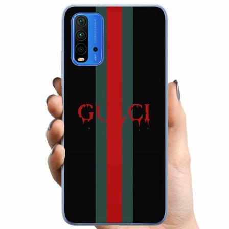 Xiaomi Redmi Note 9 4g Tpu Mobilskal Green And Red Brand