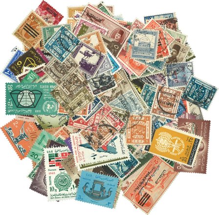 Palæstina - 175 forskellige frimærker
