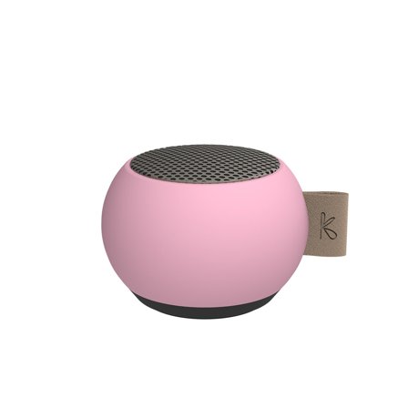 Kreafunk - aGO mini Transportabel Højtaler - True Trådløs Stereo, Bluetooth 4.0 - støv og vandafvisende Fresh Pink