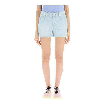 Stella McCartney, shorts Blauw, Dames, Maat:W26