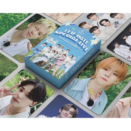 55 st/ Set Kpop TREASURE fotokort 2022 nytt album HELLO Lomo Cards 2:e fotokort