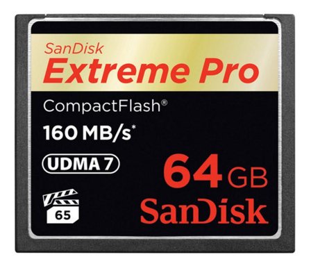 Sandisk Extreme Pro - Flashminnekort - 64 GB - 1000x/1067x - CompactFlash