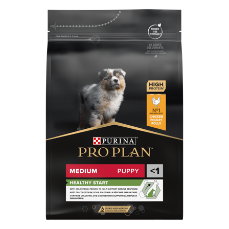Purina Pro Plan - Puppy Healthy Start Medium tørrfôr til valper 3 kg - Hund - Hundefôr & hundemat - Tørrfôr for hund - ZOO.no