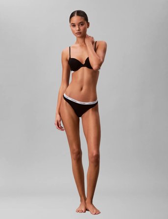 Calvin Klein Thong 3Pk - Black - L