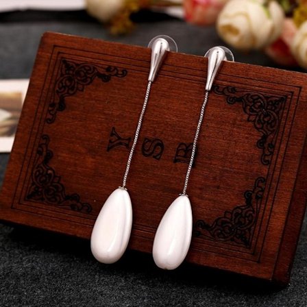 Pärla örhängen 18K Guldpläterade