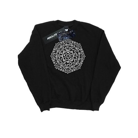 Supernatural Herr Symbol Cirkel Sweatshirt 3XL Svart
