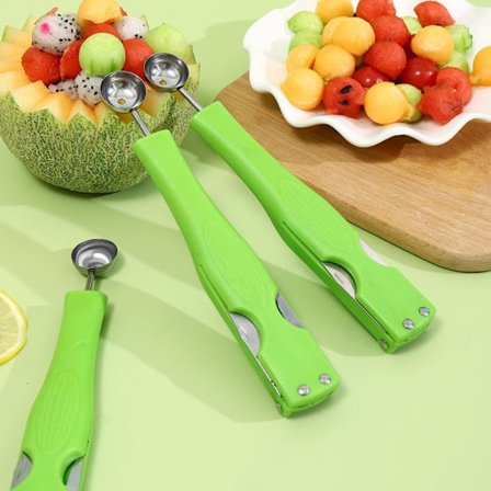 Vannmelon Slicer Cutter Frukt Grave Ball Frukt Scooper