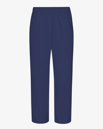 Organic Straight Leg Sweatpants - Marine Blue M