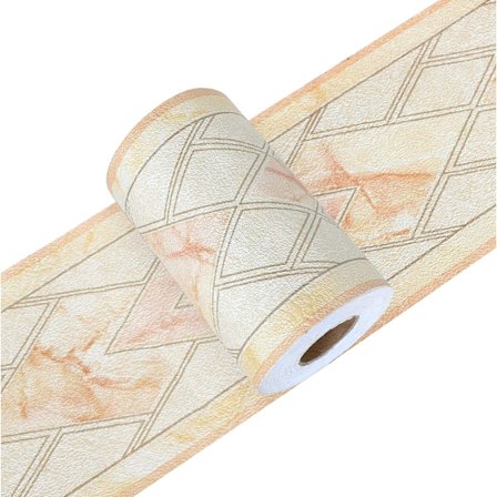 Blå selvklæbende vægkant selvklæbende 3d kant tapet