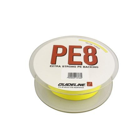 Guideline PE Backing 40lbs/0,25mm/300m - Yellow