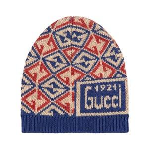 Kids - Gucci Beige Logo Beanie 12-24 Months - Headwear - 12-24 months - Beige