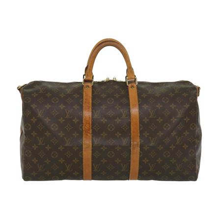 Louis Vuitton Vintage Louis Vuitton Keepall Bandouliere 50 brun, Dam Vintage Väskor, Dam, Storlek: ONE SIZE