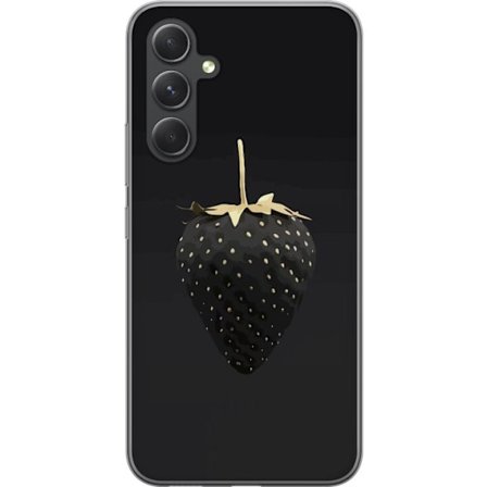 Kompatibelt Mobildeksel til Samsung Galaxy S24 Luksuriøs Jordbær