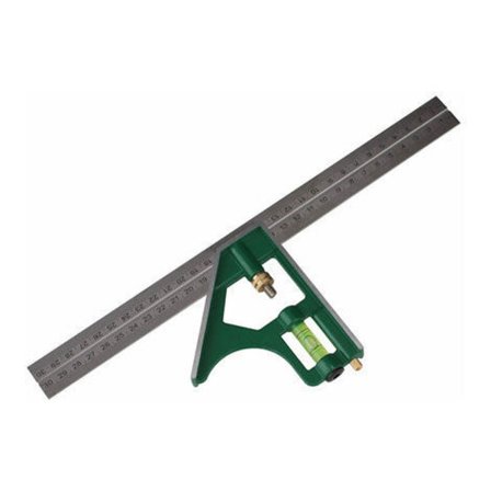 30cm Kombinationsvinkelmåler Kombinationsvinkelmåler Kombinationsforbindelseshold, Multifunktionel Kombinationsvinkelmåler, A