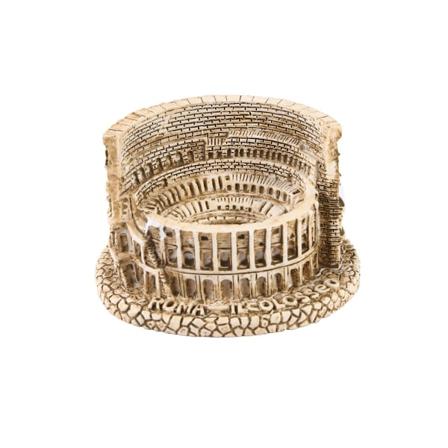 Rom Colosseum Fisktank Dekorationer Antik Arena Amfiteater Romersk Reptil Skildpadde Firben Edderkop T