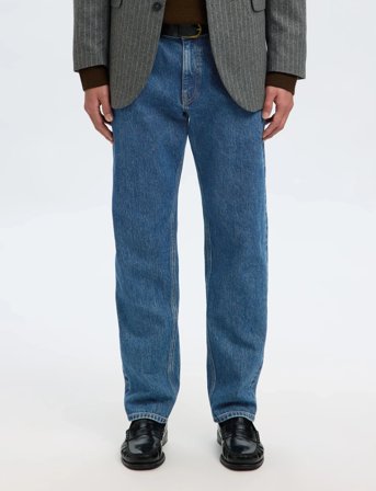 Selected Slh196-Straight Ben Kori Jeans Noos - Blue - 32 x 32