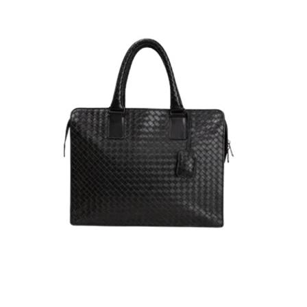 Bottega Veneta Vintage, Pre-owned Leather Handbag Zwart, Dames, Maat:ONE Size,leer
