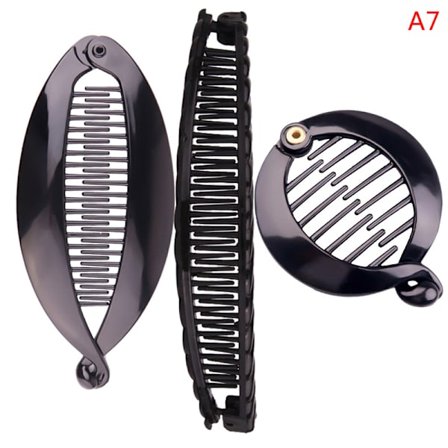 1Set Fish Shape Hair Claw Clips Banana Barrettes Hiusneulat Hiukset