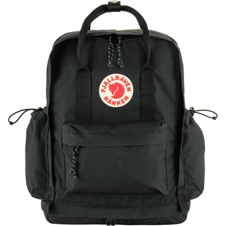 Fjällräven Kånken Outlong 18L - unisex - Black - Kånken bags