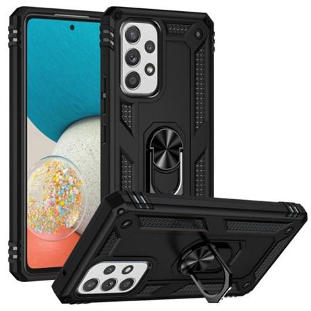 Ring Kickstand Hybrid Skal Galaxy A53 5g - Svart