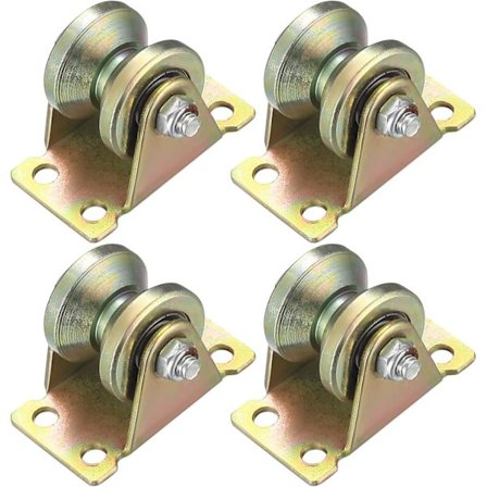 Kappaleiden nostokiekkojen pujotus, V-urapyörä, nostopyörä, kurkkuhihnapyörät köysiä varten liukuportin kisko (V-urapyörä) (V-hihnapyörä)