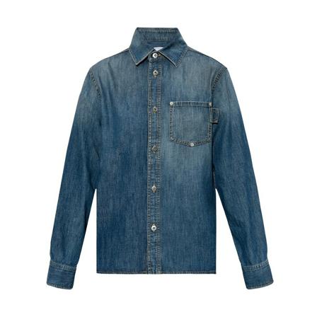 Bottega Veneta Denim shirt Blå, Dame Skjorter, Størrelse: 4XS