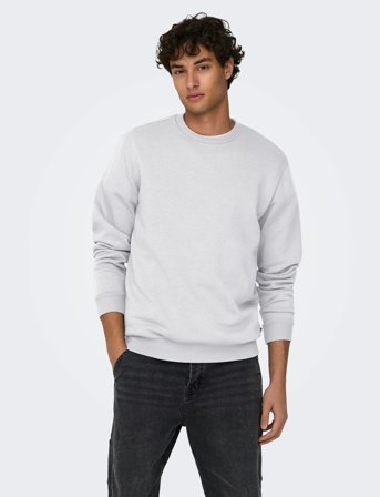 ONLY & SONS Onsceres Crew Neck Noos - Grey - XXL