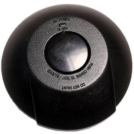 Melbye Røykvarsler 230V Optisk varsler trådløs Sort