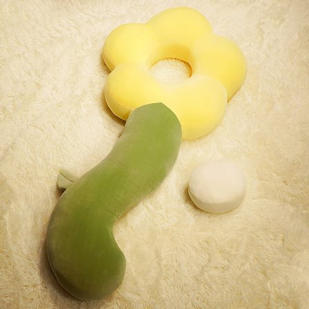 Blomma Lång Kast Kudde Clip Ben Kudde Kudde Side Sova