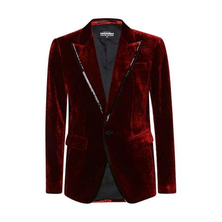 Dsquared2 Blazer Lilla, Herre, Størrelse: M