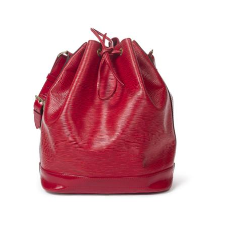 Louis Vuitton Vintage Noe GM röd, Dam Vintage Väskor, Dam, Storlek: ONE SIZE