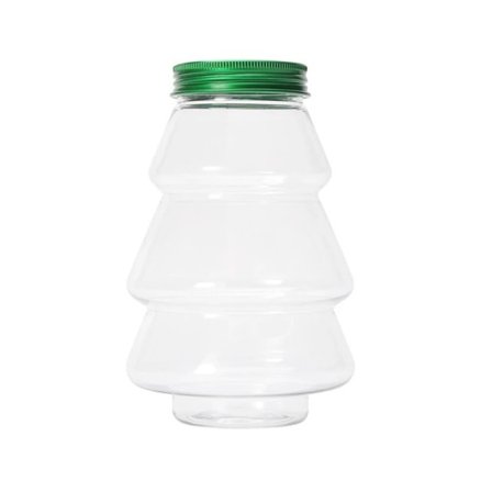 Jul træ sød krukke gør-det-selv gave slik småkage snack chokolade indpakning nyt år pynt æsker