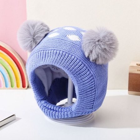 Baby strikhue Børn Ørebeskyttelseshætter STYLE 3 STYLE 3