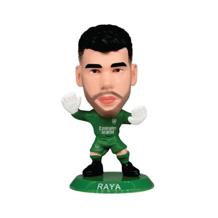 Arsenal FC David Raya SoccerStarz Fotbollsfigur En Storlek Mu
