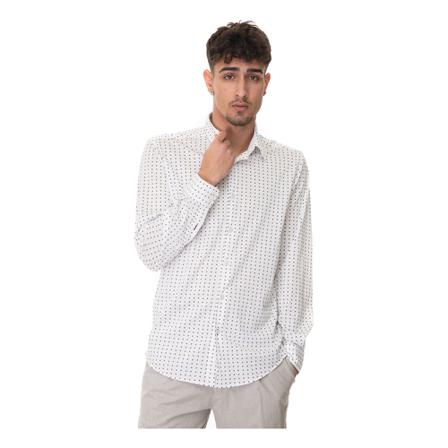 Boss - Skjortor - Vit - Herr - Storlek: Xl, Herr, Storlek: XL