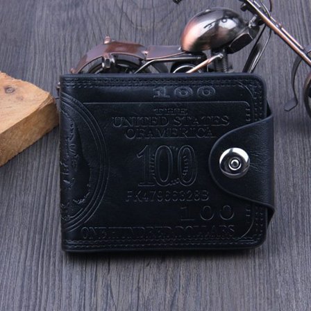 Dollar Pattern Plånbok Herr Plånbok SVART