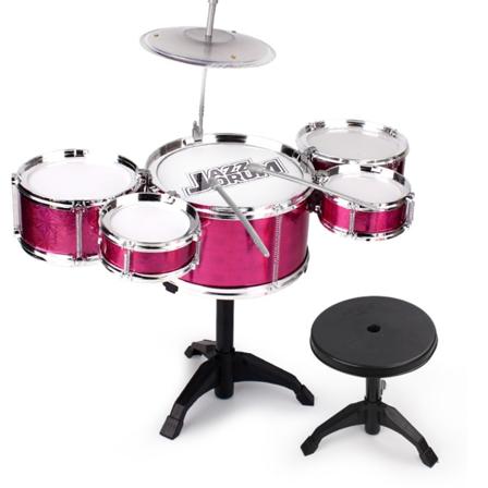 Setti taaperoille Kestävä iskunkestävä rumpusetti Irrotettava rumpuinstrumentti R Ed Oversized Drum Set