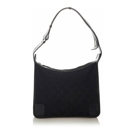 Gucci Vintage Shoulder Bags Sort, Dame Vintage Tasker, Størrelse: ONE Size