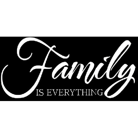 Väggord - Family IS EVERYTHING
