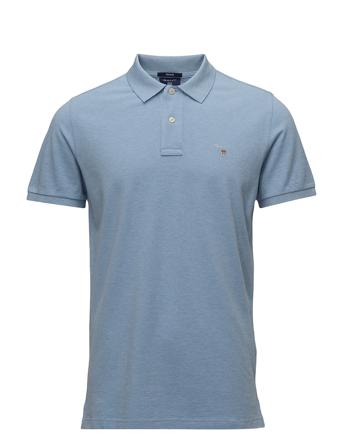 Original Pique Ss Rugger Polos Short-sleeved Blå GANT