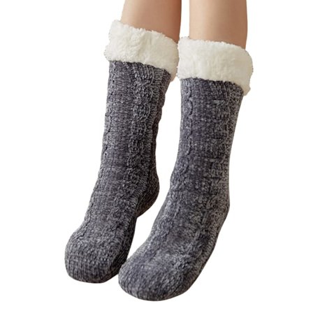 Efterår vinter tykke varme strømper til hjemmebrug - god julegave