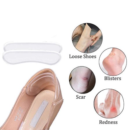 1-Par Skoinlägg Hälinlägg