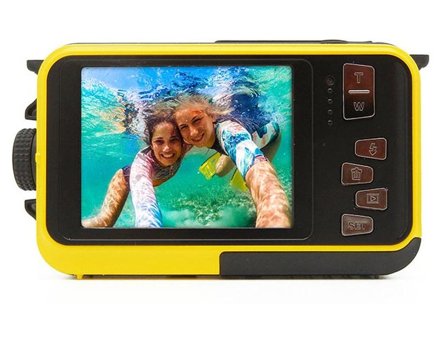 EASYPIX GoXtreme Reef 8Megapixel Gul Digitalkamera