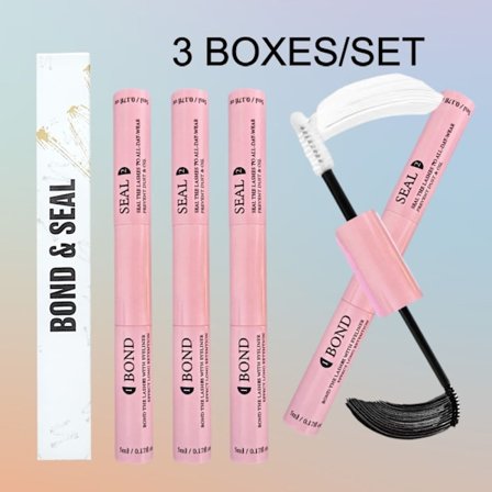 Lash Bond and Seal 10 ml individuella fransar lim och tätning Super starkt håll fransförlängning och franslimborttagare 5 ml pincettsats