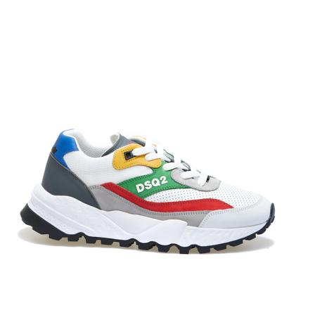 Dsquared2 Sneakers , Wit , Heren , Maat: 43 EU