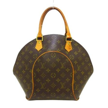 Louis Vuitton Vintage, Pre-owned Polyester Ellipse Bag Bruin, Dames, Maat:ONE Size,leer