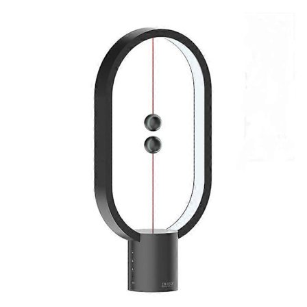 Balance Light Balance Magnetisk Halv Luft LED Skrivebordslampe Magnetisk Levitation Balance Lys Læse Natlys Pro Opladning