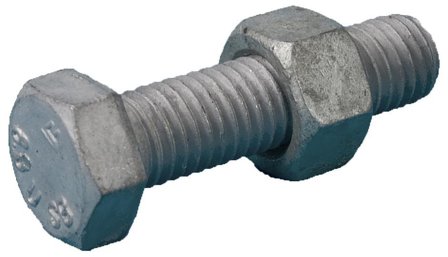 REYHER 40178270160040 SB-skrue M16 helgjenget 8.8, EN 15048, FZV M16X40 mm, 50-pakning, Innfesting