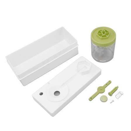 Penselrenser og -skyllemaskine til akryl- og akvarelmaling Grøn