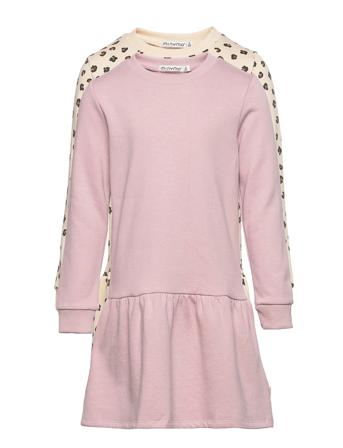 Sweat Dress Ls Dresses & Skirts Dresses Casual Dresses Long-sleeved Casual Dresses Lila Minymo